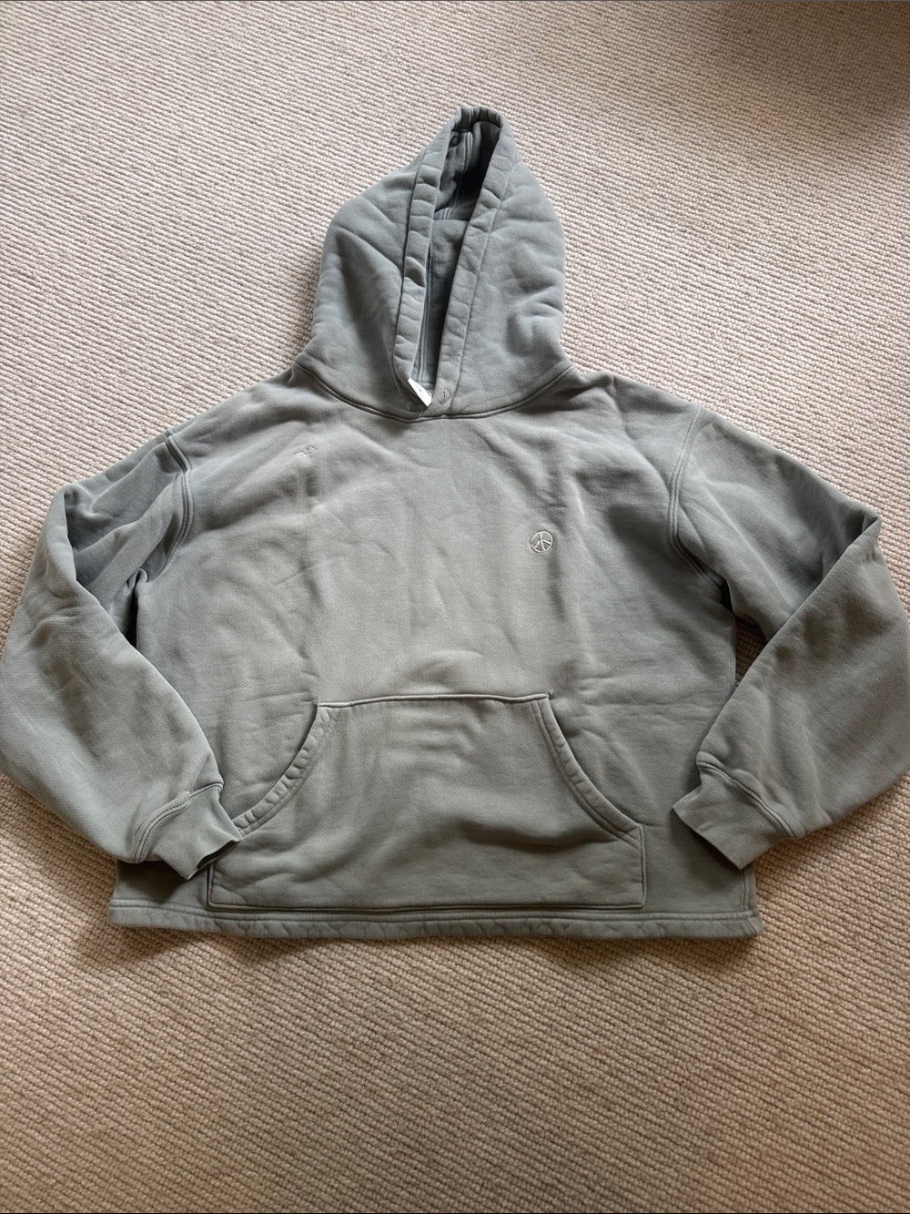 Madhappy mint Green Pullover Hoodie Sweatshirt